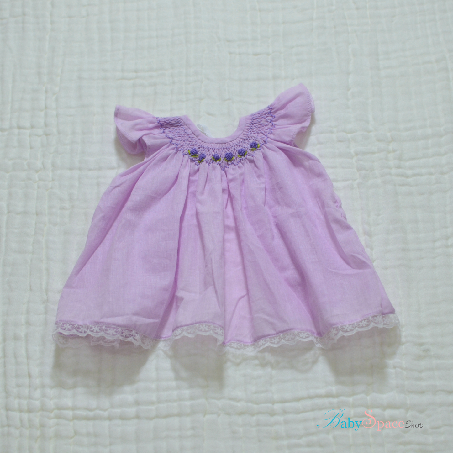 Handmade Bishop Smock Newborn Dress (Colours)