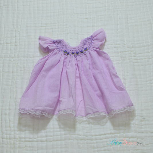 Handmade Bishop Smock Newborn Dress (Colours)