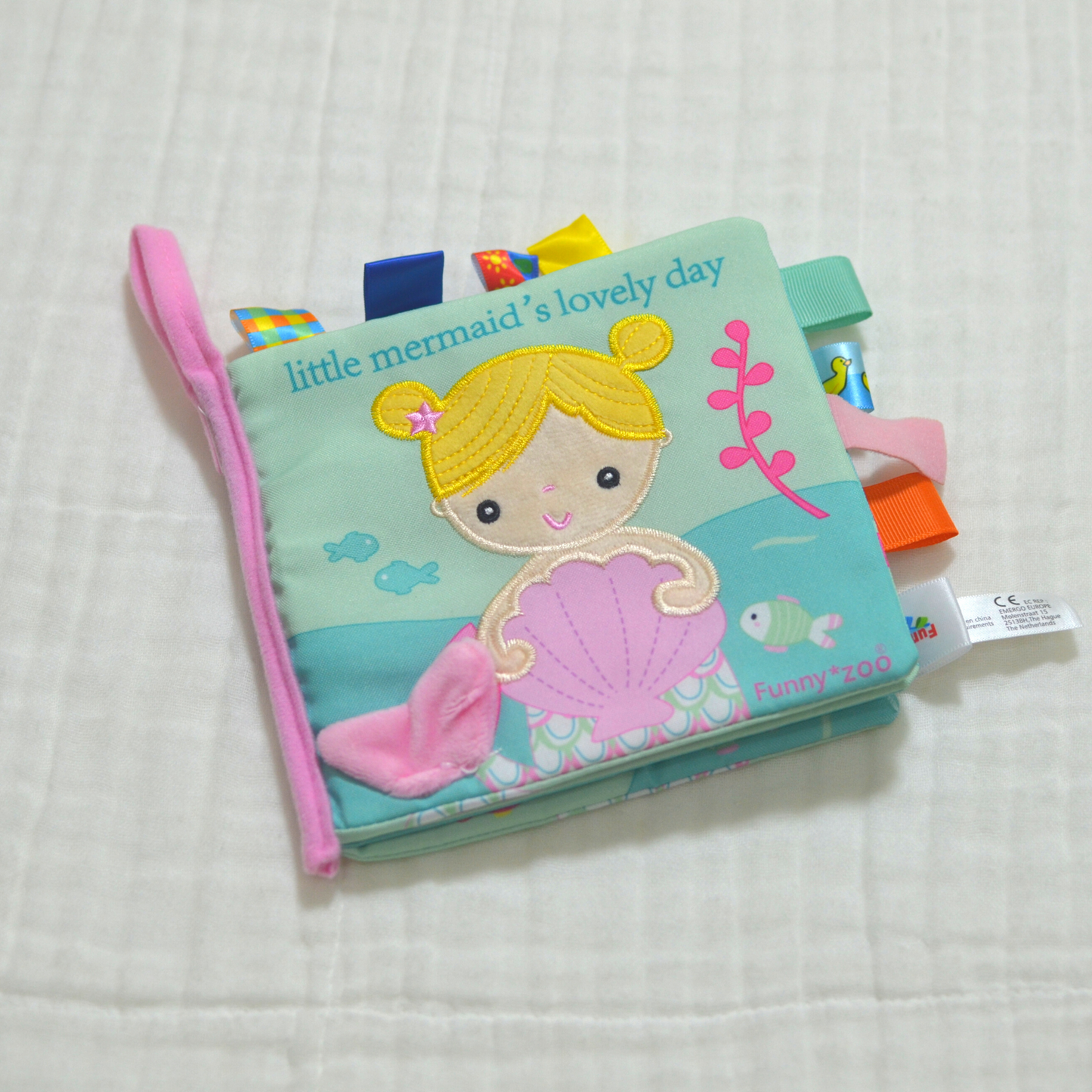 Touch and Feel Cloth Book - Little Mermaid