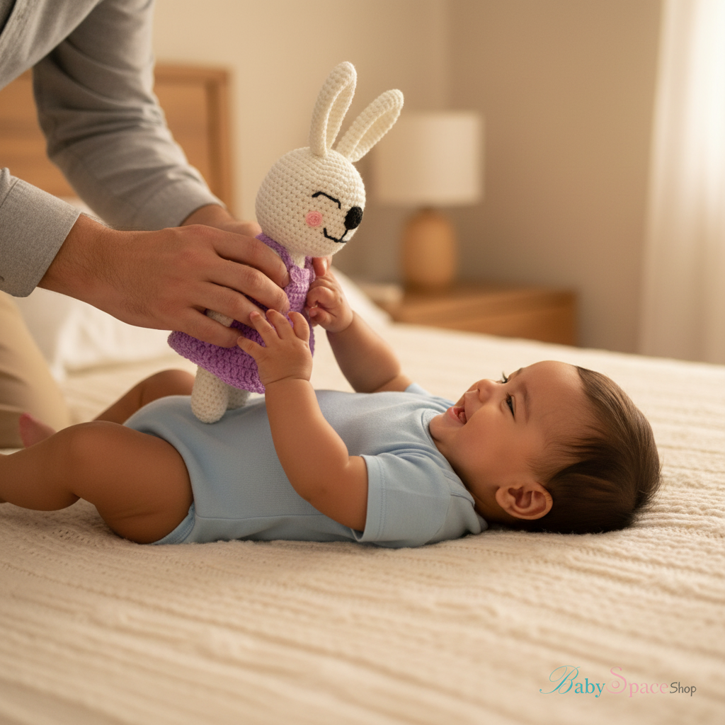 Crochet Bunny with Baby