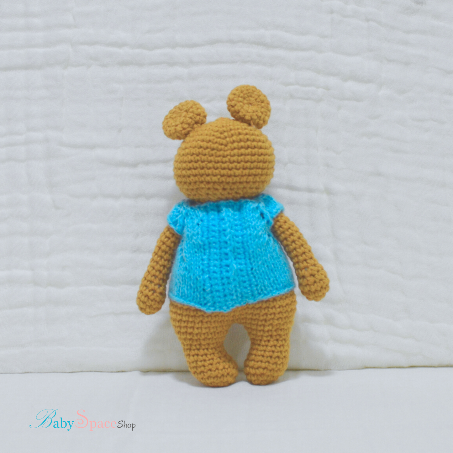 Handmade Crochet Bear With Tshirt