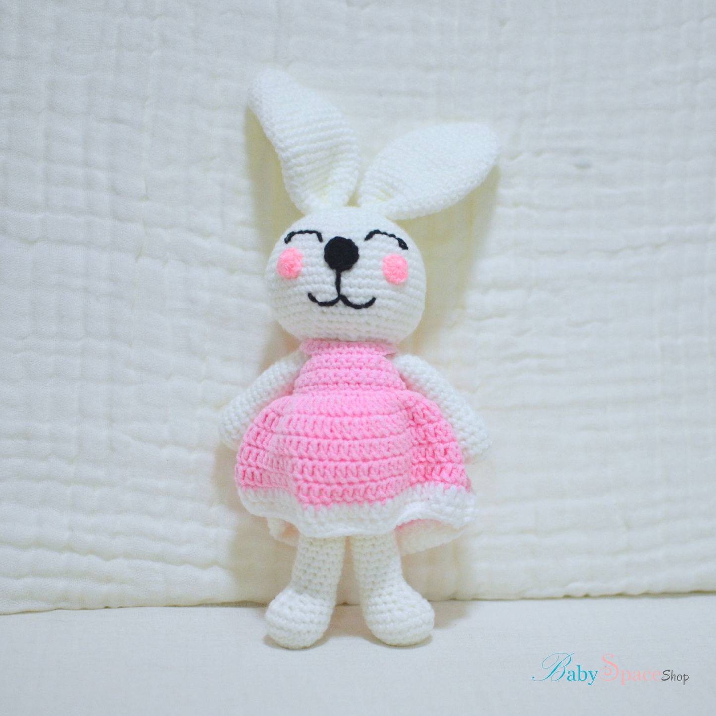 Handmade Crochet Bunny Collection - 9.5inches