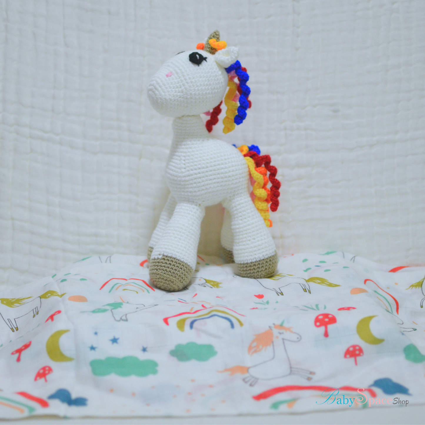 Handmade Crochet Unicorn
