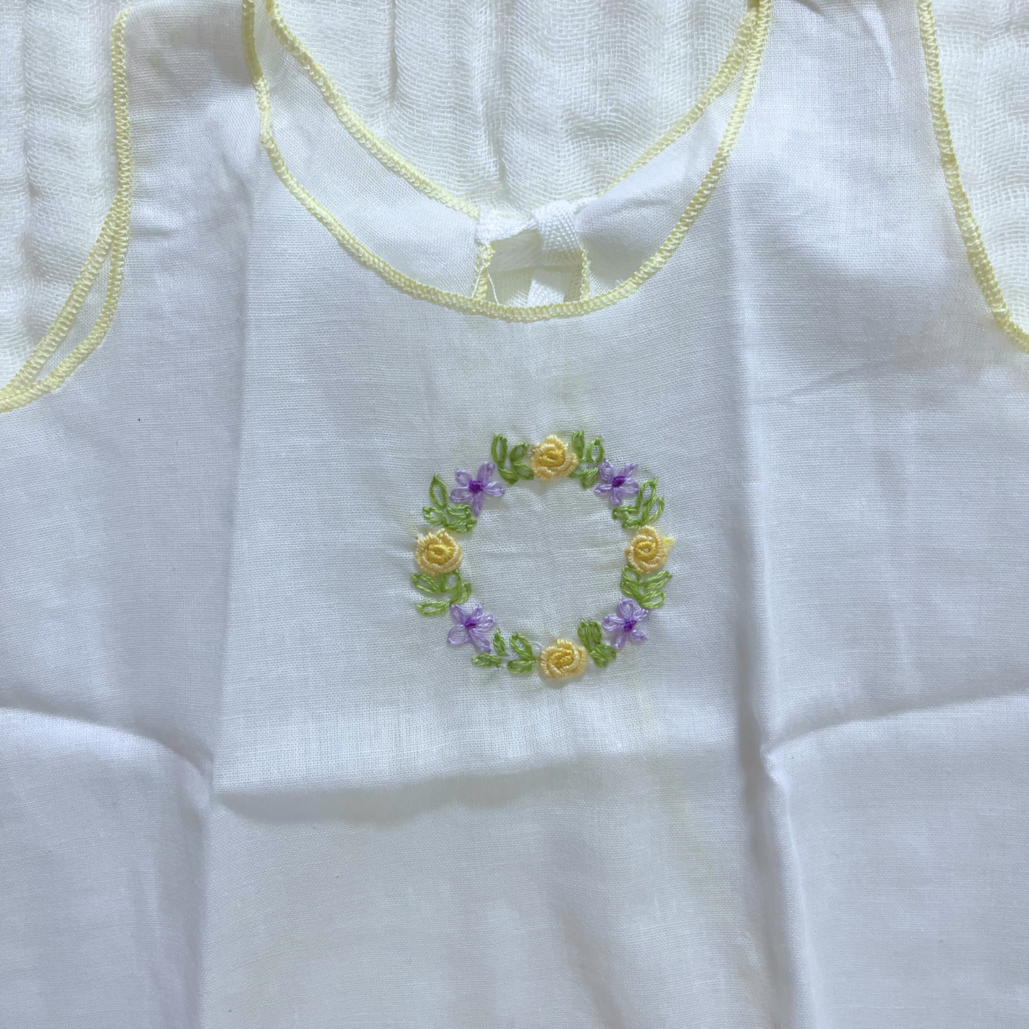 Handmade Newborn Shirt/Dress - Muslin VIII