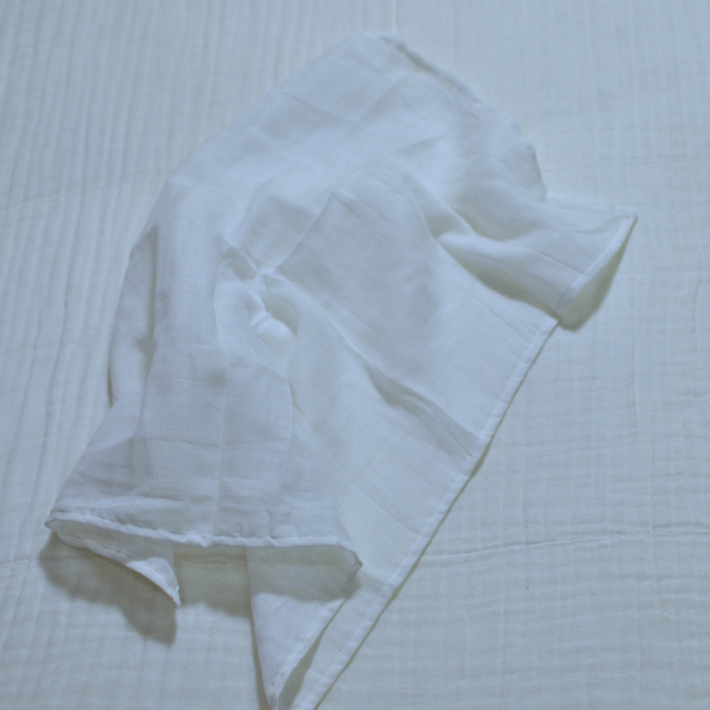 Muslin Cloth Nappies 6 Pack - 21" x 21" Plain Colours