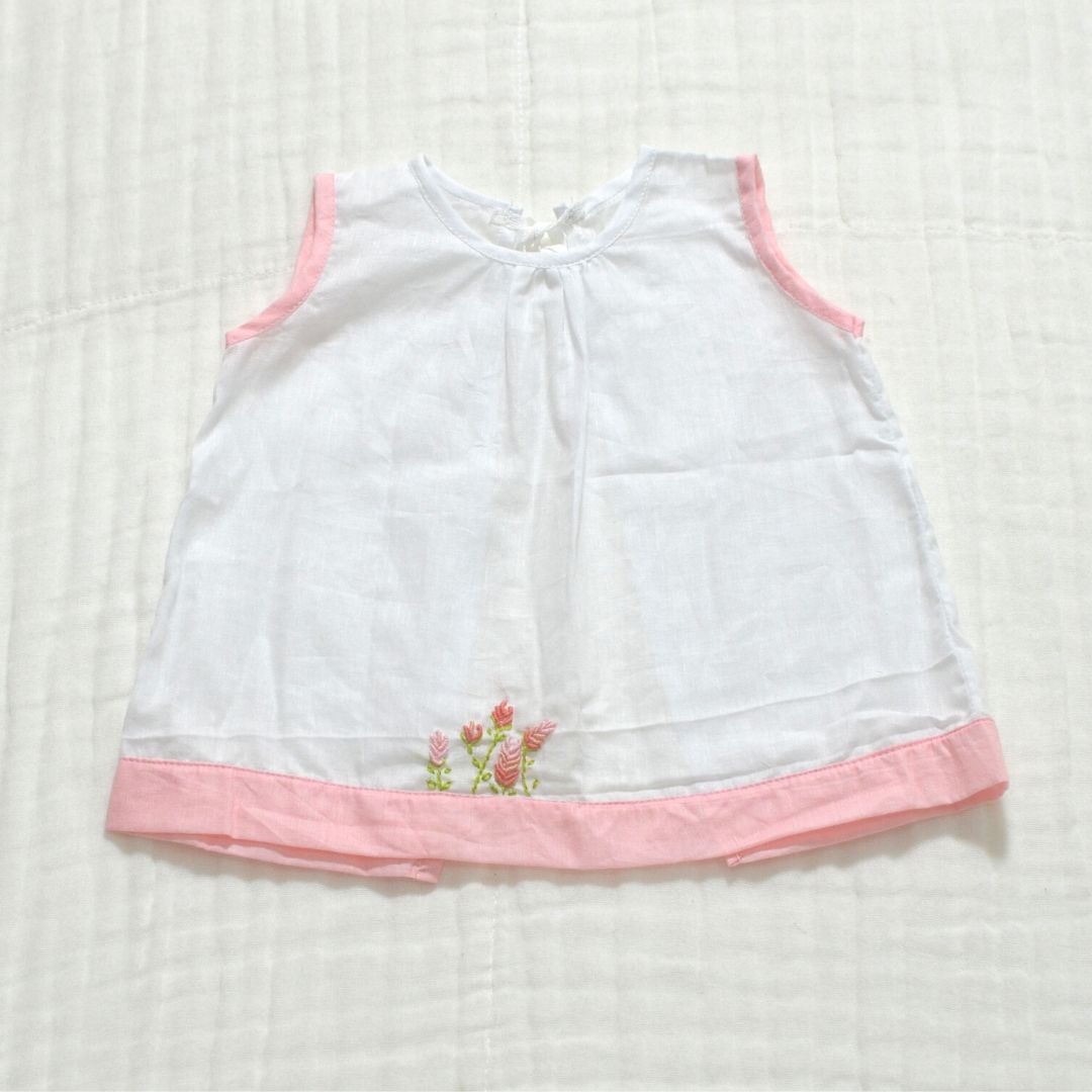 Handmade Newborn Shirt - Muslin 0 to 3 month