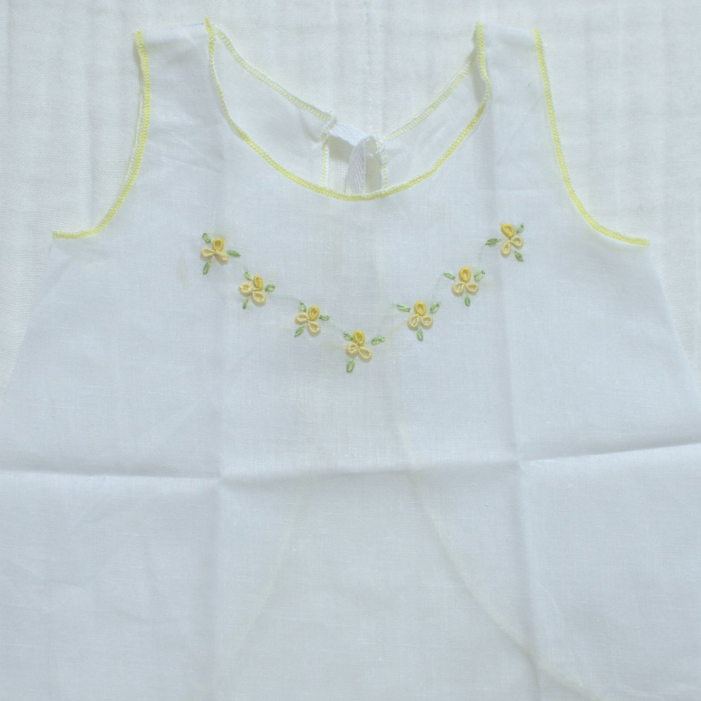 Handmade Newborn Shirt/Dress - Muslin VIII