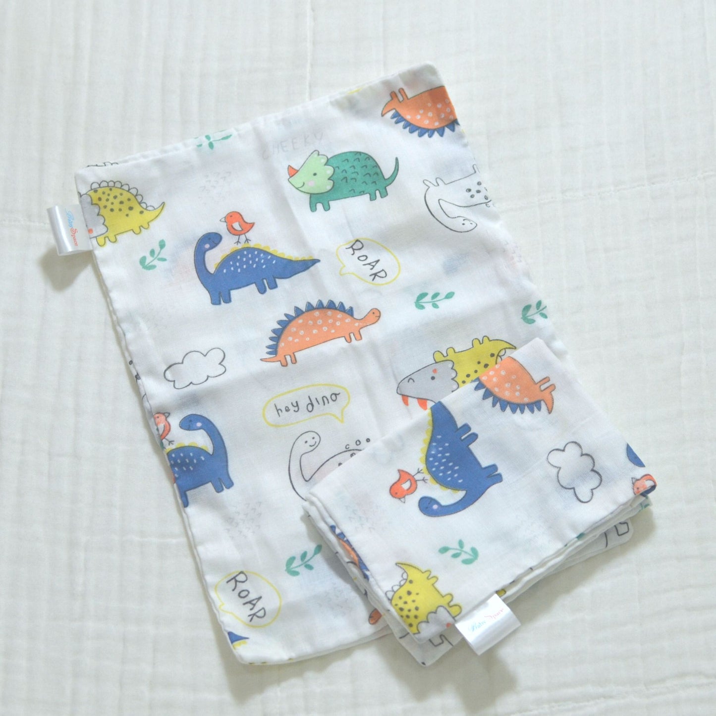 2 Baby Pillow Cases - 14"x10"