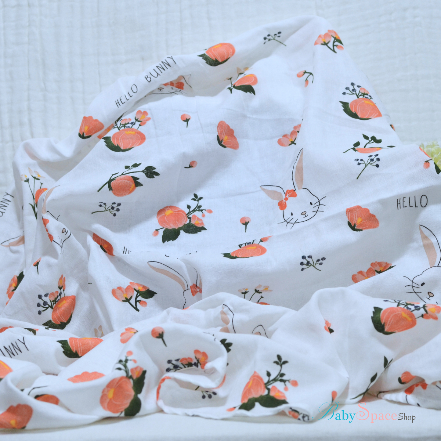 Muslin Swaddle Blankets - Plain 120 x 120 cm Collection IV