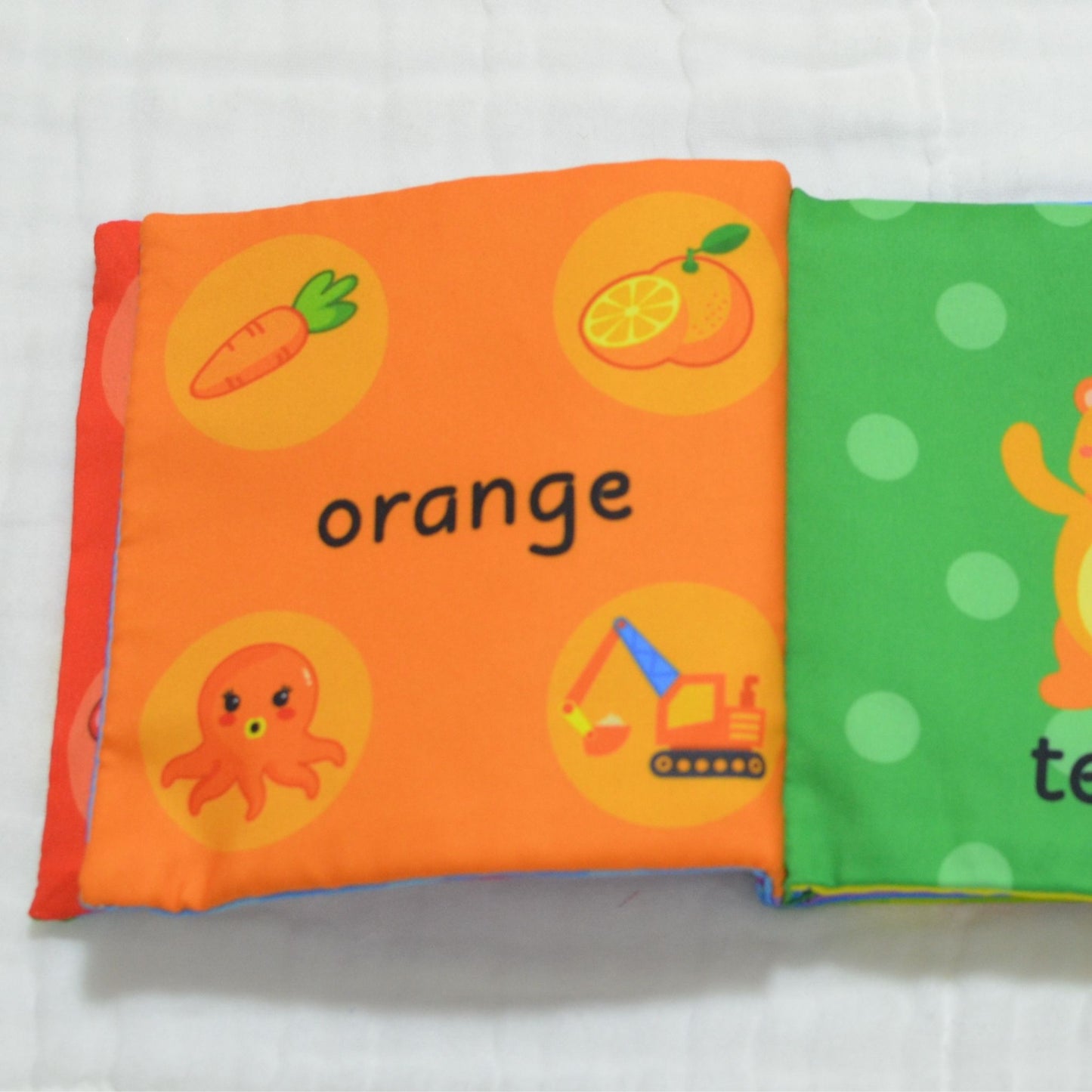 Touch and Feel Cloth Book - Colours