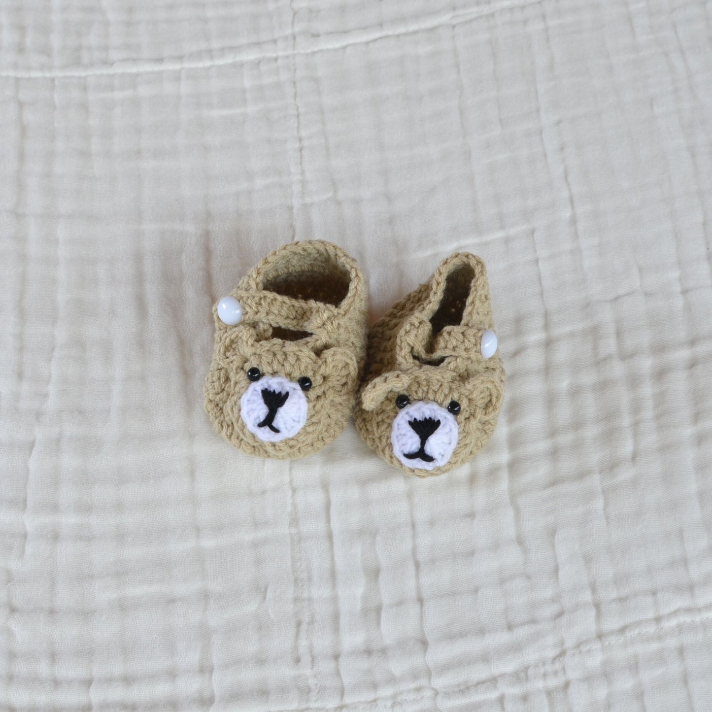 Handmade Crochet Animal Baby Shoes