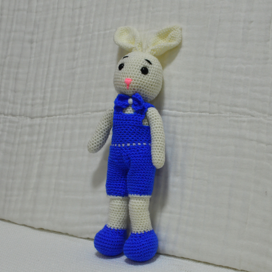 Handmade Crochet Bunny Rabbit Stuffed Toy