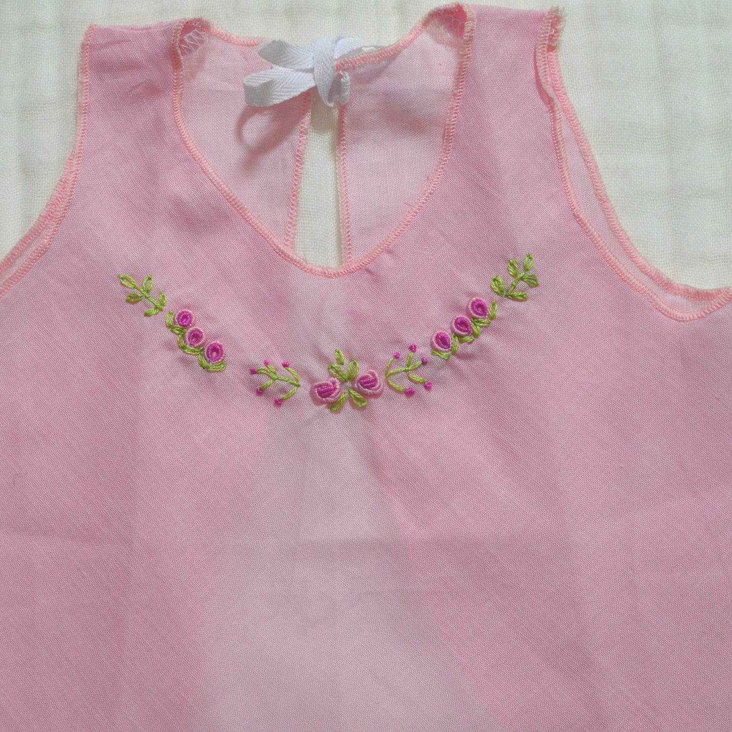 Handmade Newborn Dress Collection - Muslin IV