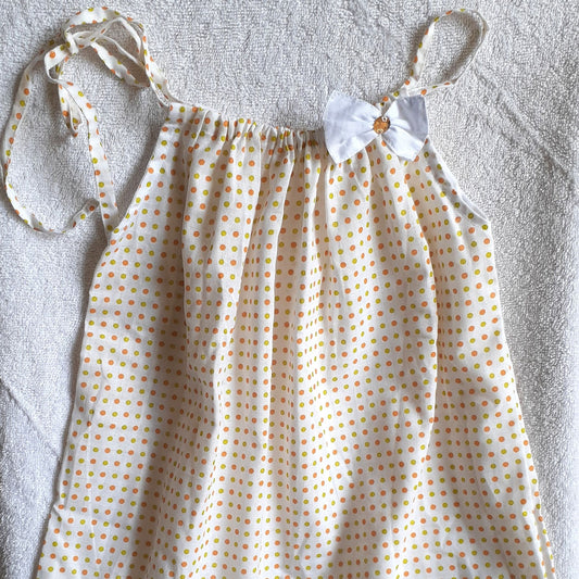 Dotted Pillowcase Dress - 12 months