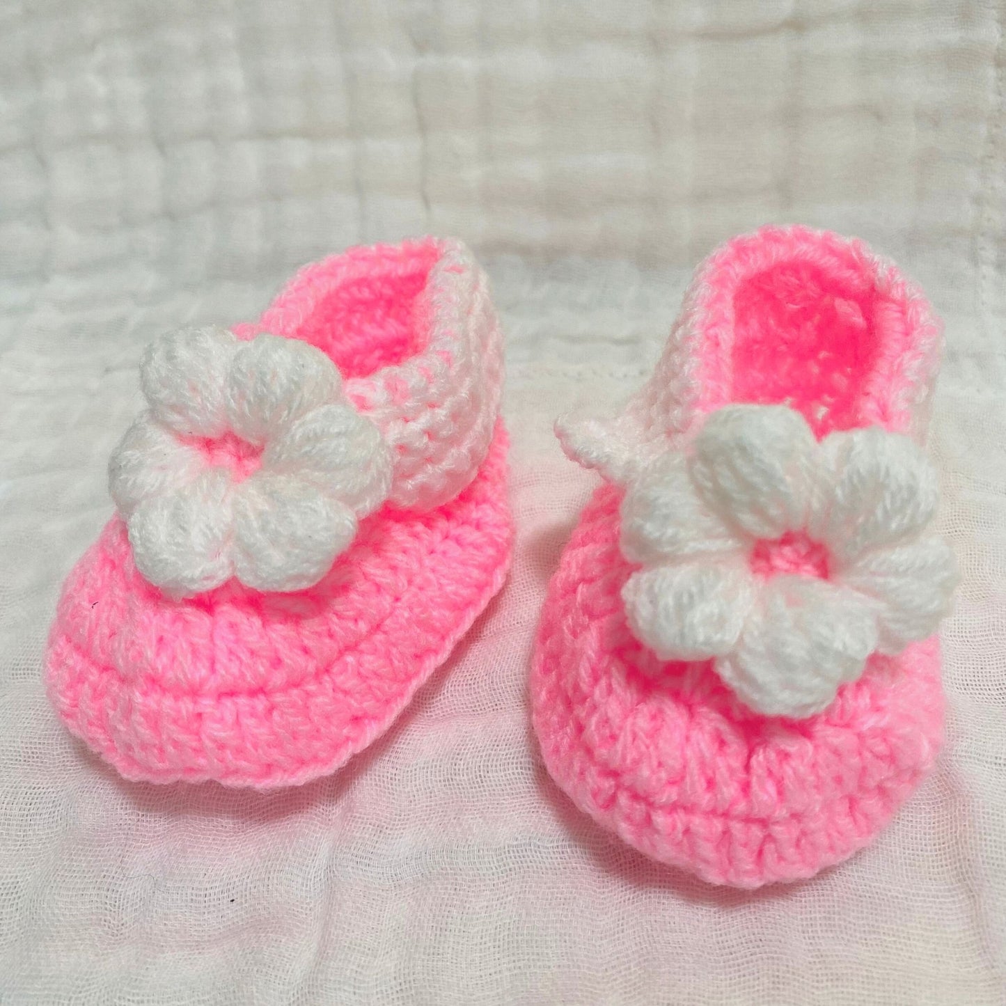 Handmade Crochet / Knitted Baby Shoes/Sandals