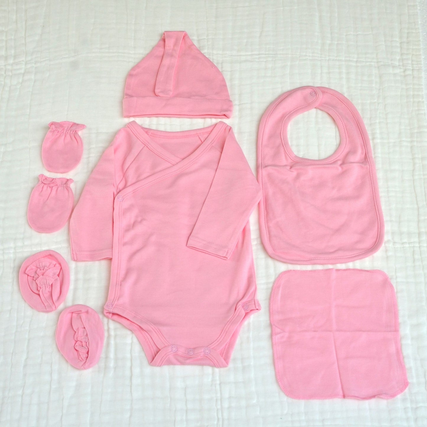 6 Piece Suit Set - 0 to 3 Month Size Take Home Outfit